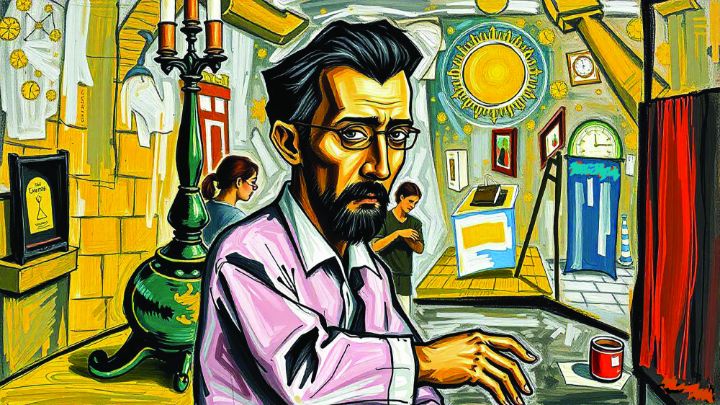 Art of the Day: "Intriguing Portrait in Vibrant Color". Buy at: ArtPal.com/alleyhongkong?…