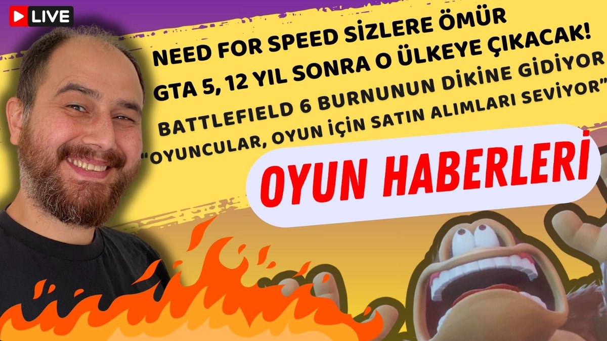 Haftalık oyun haberleri canlı yayını bu akşam 22:00'da. Adresimiz:

🔴youtube.com/live/ER2r6nUqn…