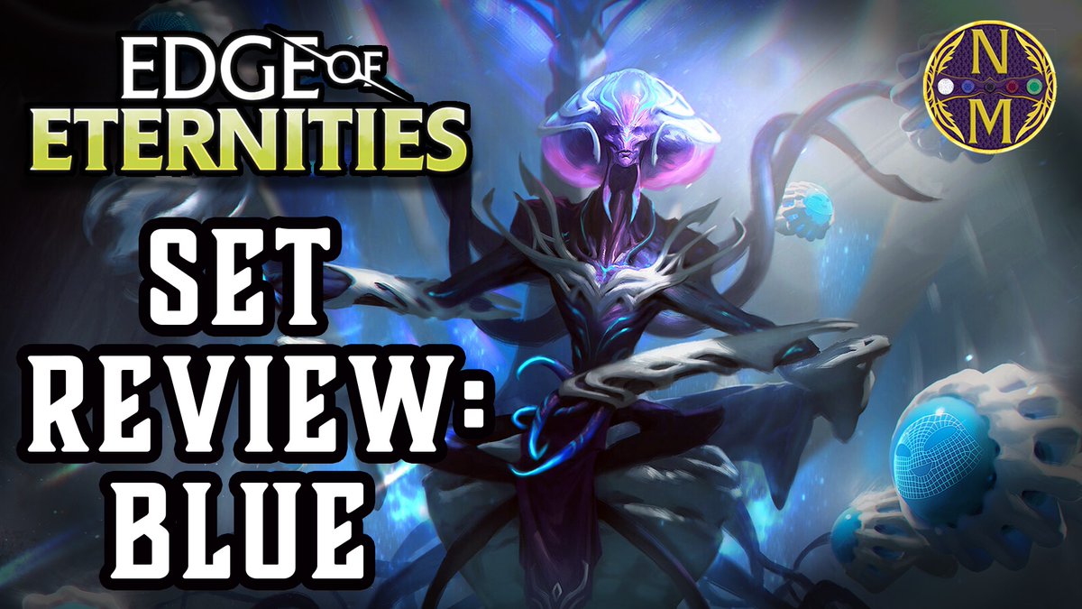 youtube.com/watch?v=VE4J3a…
My #MTGEternities set review continues with a look at all the Blue cards! #mtg #magicthegathering