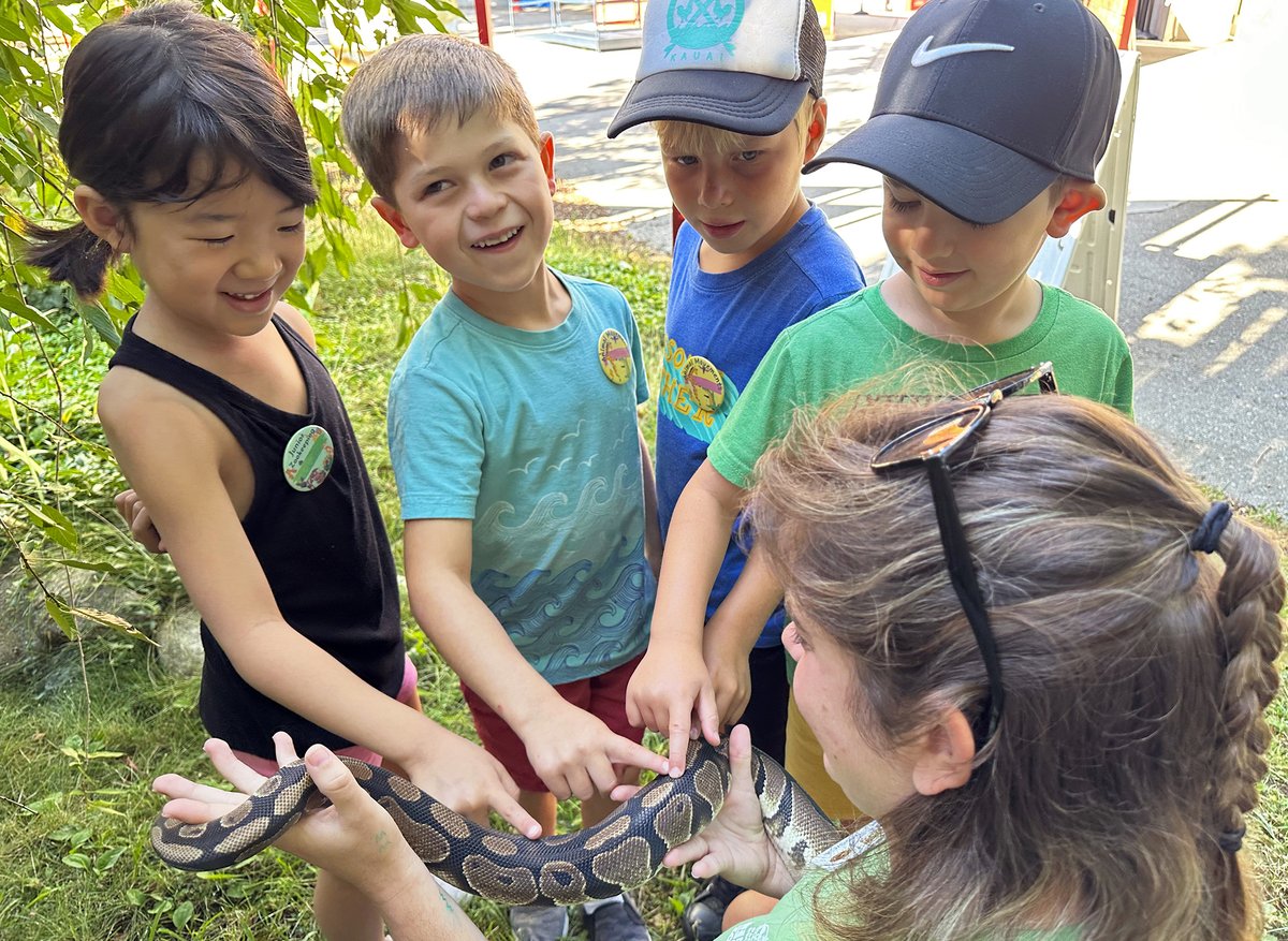 ZooBoise's tweet image. Summer is not over yet and neither are Zoo Boise Summer Camps.
There's still time to sign up your child for a wild adventure filled with animals, games, science, and fun. Let's end summer on a high note!
Learn more and register at zooboise.org/education-prog…
