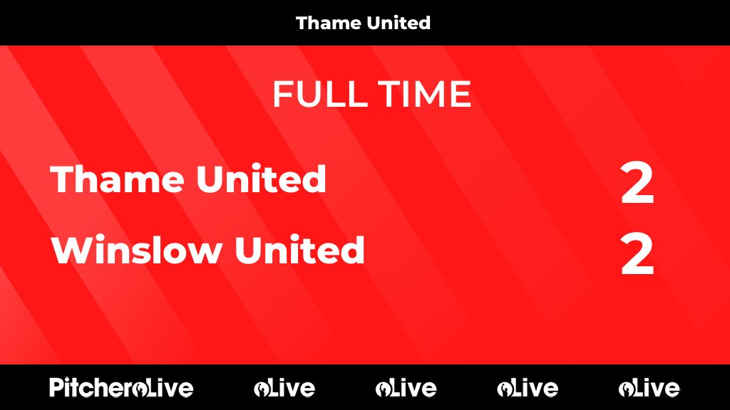 FULL TIME: Thame United 2 - 2 Winslow United
#THAWIN #Pitchero
thamefootball.co.uk/teams/51320/ma…