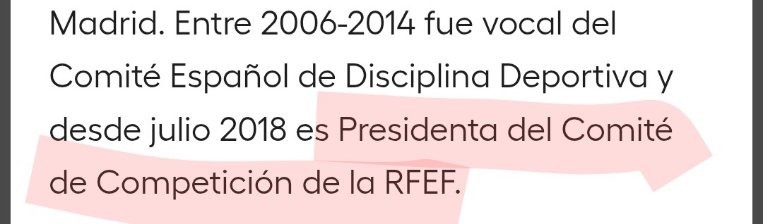¿Alguien sabe porqué los dos últimos presidentes del comité de competición de la RFEF han estado a sueldo del Real Madrid como miembros del claustro de profesores de la Universidad Real Madrid? 🤔