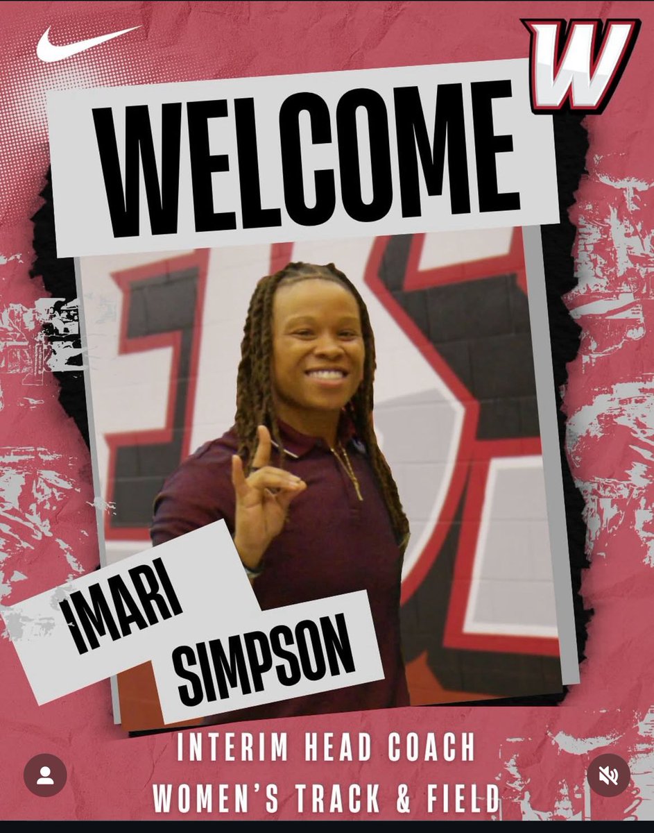 I’m incredibly honored and beyond excited to announce that I’ve accepted the Head Women’s Track Coach postion at Weiss! 

To every coach, mentor, teammate, and student-athlete who’s been part of my journey, Thank You! This is just the beginning! 

Go Pack!