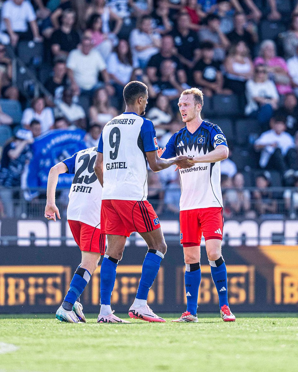 HSV_English's tweet image. It’s a wrap! ✔️ Graz win today’s test 2-1. Lots of learnings! 🤝
#nurderHSV