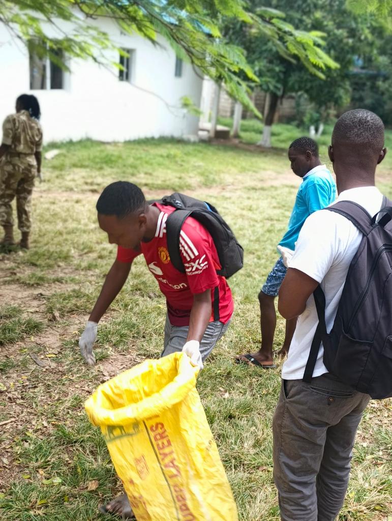 We're honored to partner with @WAMUSA as they mark their 2nd anniversary! Today, we rolled up our sleeves and helped clean up the beach. 🌊💚 Together, let's keep our environment beautiful! #WAMUSAanniversary #BeachCleanUp #KyomCares"