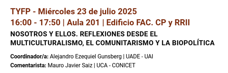 Ciencia Política - UBA tweet media