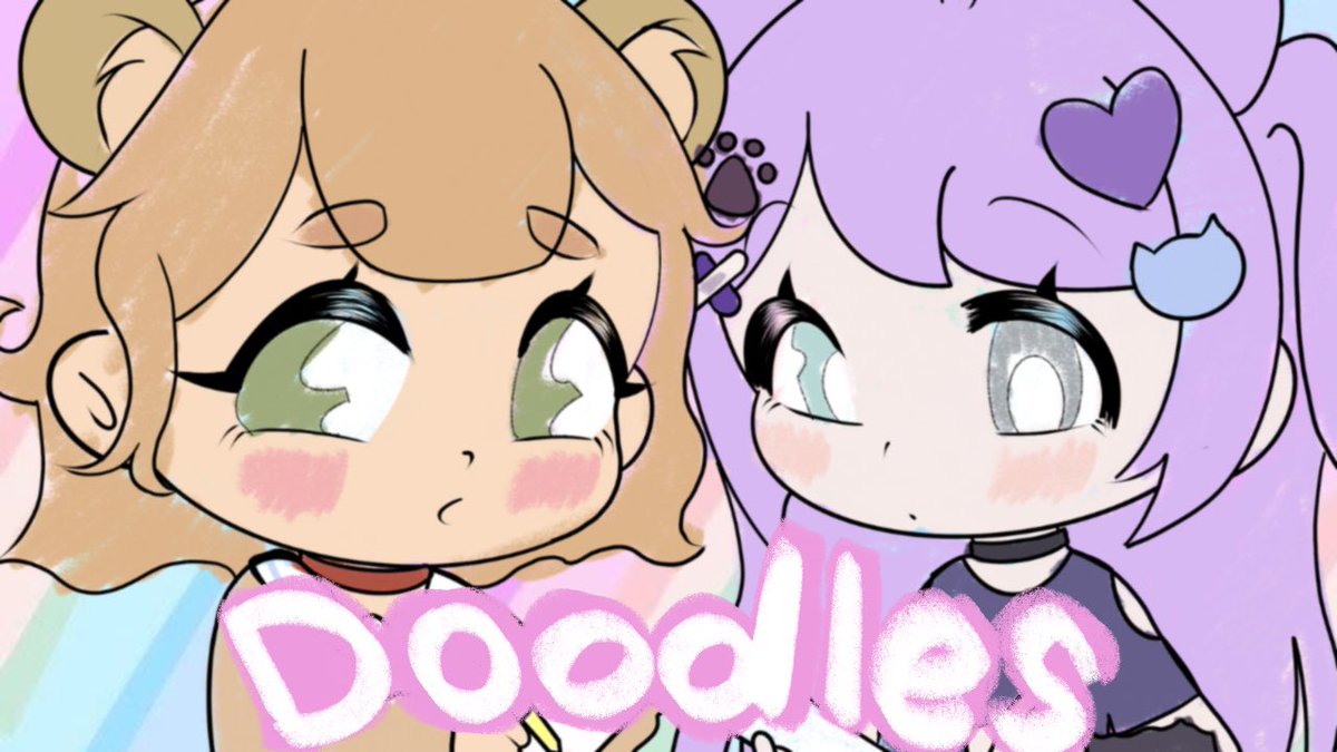 Doodles with a cute friend today at 3pm EDT (♡˙︶˙♡) 

🔴youtube.com/@hachikoecho
🟣m.twitch.tv/hachikoecho