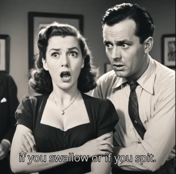 Jo unholaan vaipunut hittikappale USA:sta
Anita Hardcok - It Isn't Gonna Suck Itself (Banned 1940s Song)