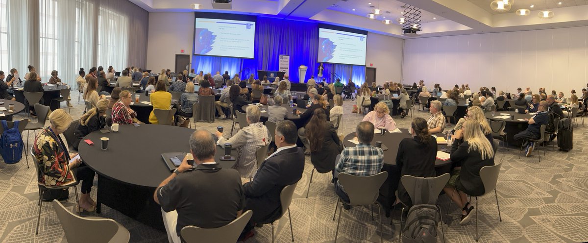 Leamor Kahanov, Provost &amp; Senior Vice President, Alvernia University, discusses "The Impact of AI Adaptation on Institutional Policy and Accreditation" at the #CAAHEPAccreditationWorkshop.