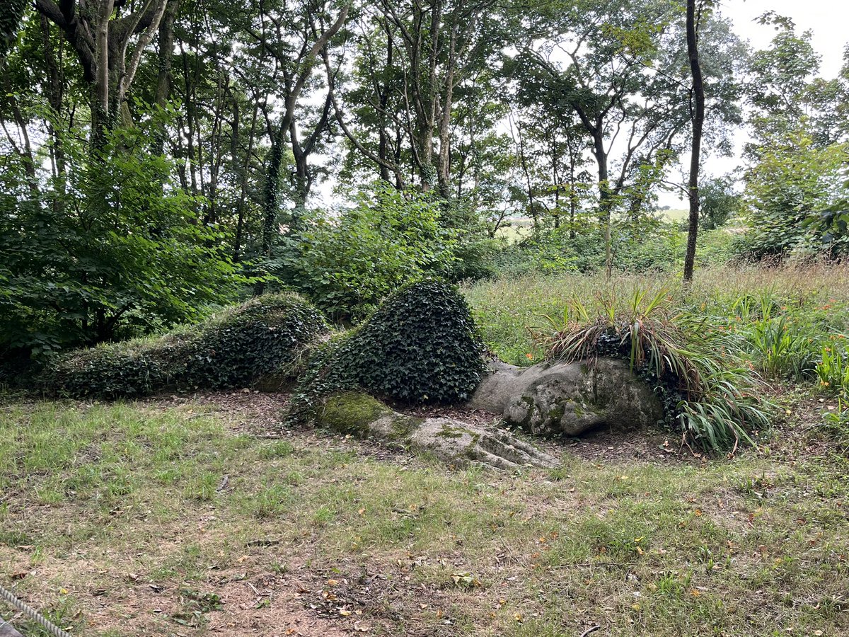 Janietip's tweet photo. Another return visit to @HeliganGardens and great to see the excellent book by @PetrocTrelawny in the lovely Heligan Shop #Cornwall #SirTimSmit #Flowegarden #TheJungle https://t.co/6p6wNBs3lu