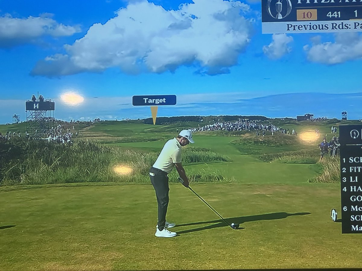 The sky almost looks like TGL