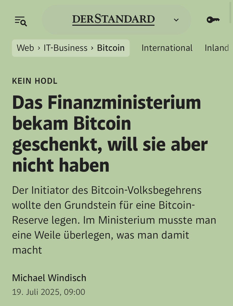 „Finanzministerium will keine Geschenke“