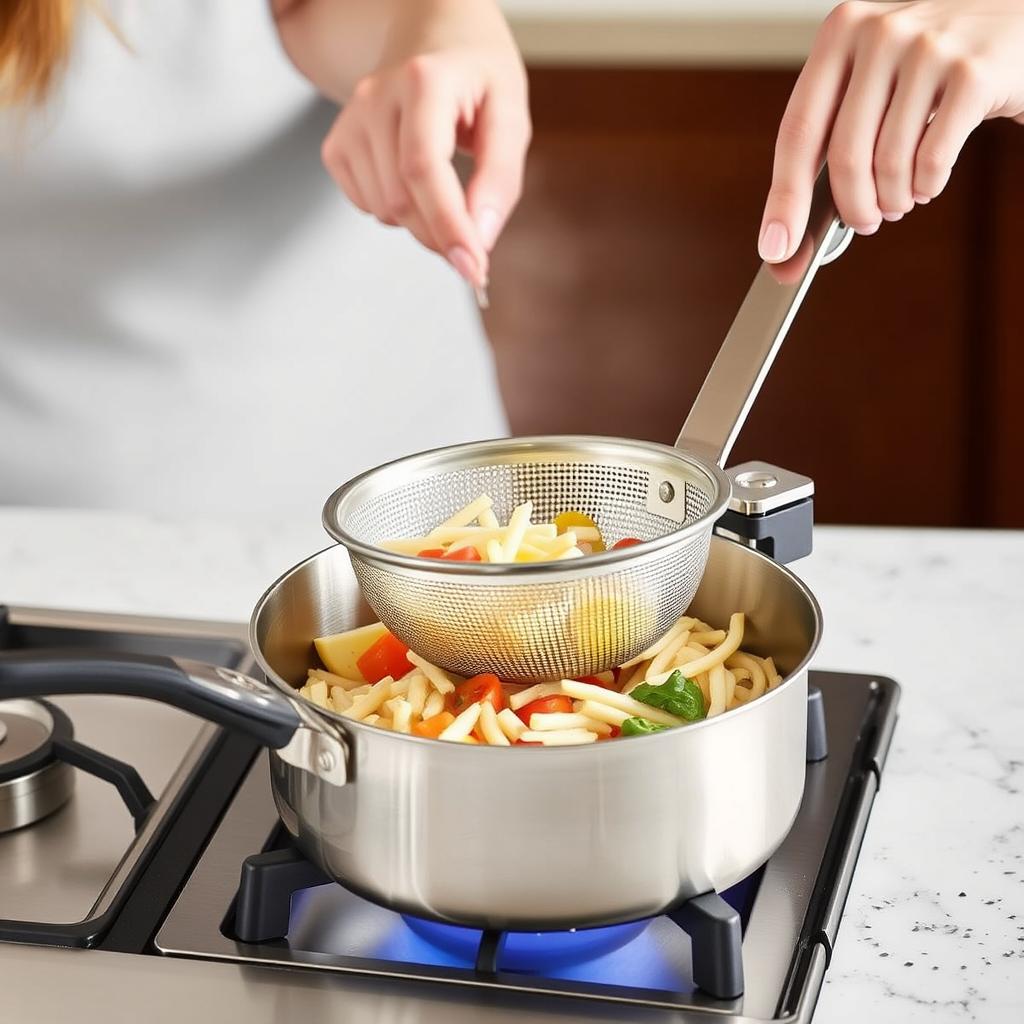 gourmetkitchngr's tweet image. Meal prep made mobile. Our clip-on pot strainer lets you drain without swapping pans—smart and spill-free.

gourmetkitchengear.com

#QuickDrainTools #PrepSimplified #KitchenSmartGear #TimeSaverCooking #GourmetKitchenGear
