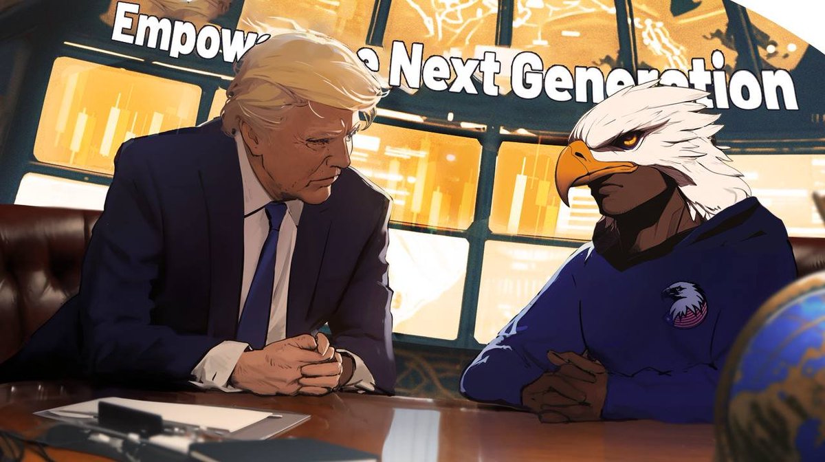 Make crypto here to stay and shine!🦅🇺🇸✨
The GENIS Act protects all eagles!
That's why we need to follow the lead of <a href="/worldlibertyfi/">WLFI</a>!

USD1, EGL1, America 1! We're born to soar!
🦅☝️
#EGL1 #USD1 #WLFI #Trump #MAGA #BSC