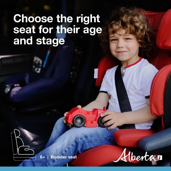 Teaching kids to wear their seatbelts can build lifelong habits that will protect them in every ride. Make it a safety habit, it might be the difference between walking away from a collision or not. #ABRoads #RoadSafety #DriveSafe