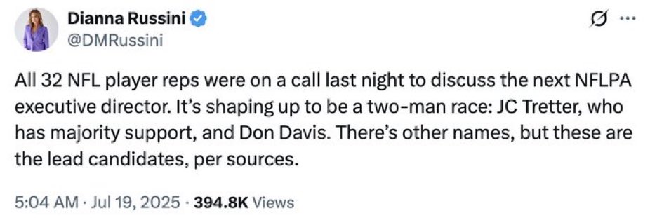 It should be Don Davis.