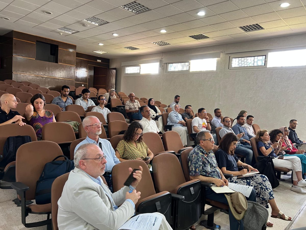 STadoumant's tweet photo. 🌍 Participated in the Water4Med Annual Meeting &amp; Remote Sensing Summer School (July 14–18, 2025) at the Faculty of Sciences, Agadir 🇲🇦.
A week of knowledge exchange on climate-driven water scarcity &amp; hydrological extremes across the Mediterranean! 🌊💧 https://t.co/MnvQu2vtZN