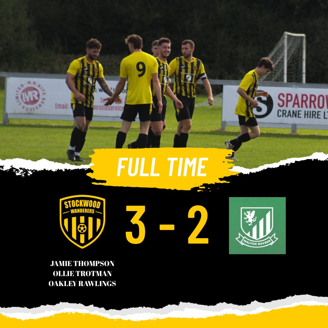⚫️🟡 Good workout for the lads with solid minutes for all, strong first half display saw us lead 2-0 lots of changes in the second half unsettled things for a little bit, before Oakley finished it off. 

Thank you <a href="/WeltonRoversFC/">Welton Rovers 🇳🇬</a> good young group, good luck for the season.
