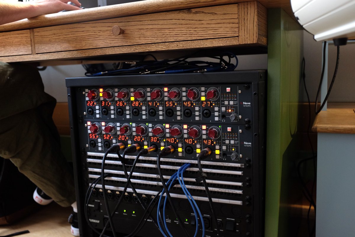 Small footprint, massive sound. 🔉 

Two 1073OPX units give you 16 channels of #NeveSound - perfect for producers and engineers who want pro results in the studio or on the road. 🙌