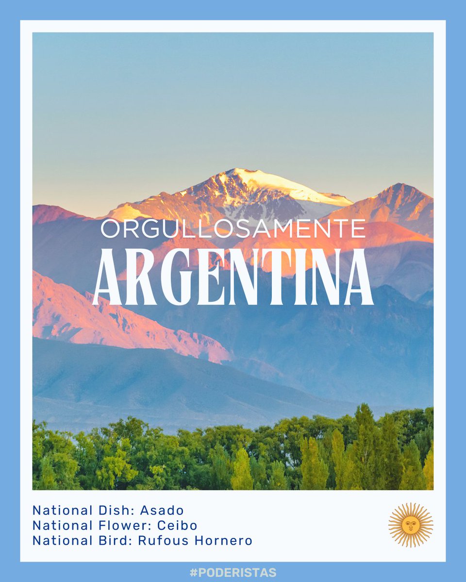 poderistas's tweet image. From the Andes mountains, home to the highest peak in the Southern and Western Hemispheres, to the soulful rhythm of Tango, Argentina beats with passion and cultura.🏔️💃🏽  Today we celebrate the fierce spirit and voices of all our Argentinian #Poderistas.🇦🇷