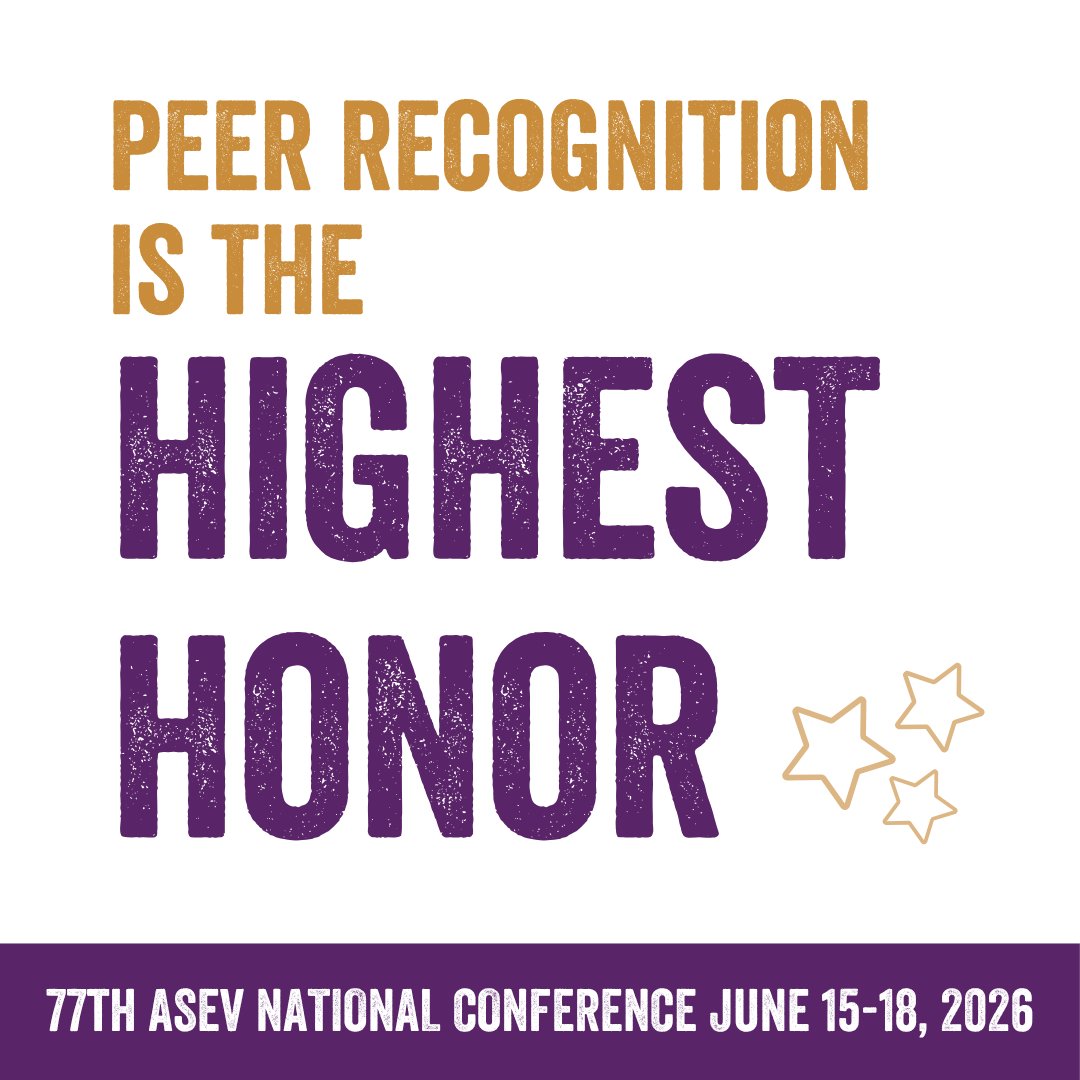 If someone you admire has made a meaningful impact in enology or viticulture, nominate them for an ASEV award: asev.org/awards. Submissions for the Merit Award and Extension Distinction Award are due August 1.