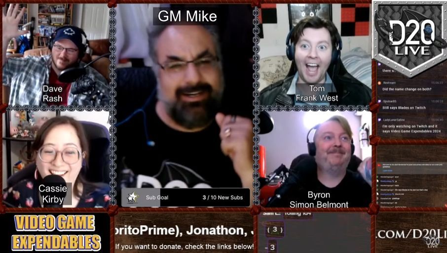 Our Video Game Expendables game continues on Sunday at 3pm Eastern! How about a refresher on what happened during last year's stream? Check it out here: youtube.com/live/2N7szQond…