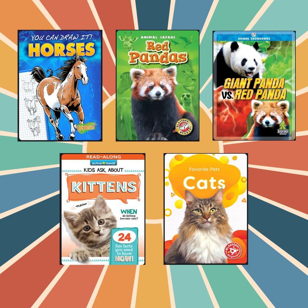 SRCHuskyLibrary's tweet image. ๐พ Animal lovers, this one's for you! From drawing Horses to fun facts about Kittens, Cats, and Red Pandasโeven a panda showdown! ๐ด๐ฑ๐ผ
All on Sora Sweet Reads. Email me for your login! ๐ #SoraSweetReads #SRCReads #AnimalBooks bit.ly/45nrHLG