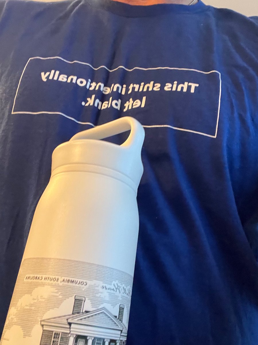 GwBerry75636's tweet image. Polity and decency by @PolityMatters , theology and hydration by @GPTSeminary .