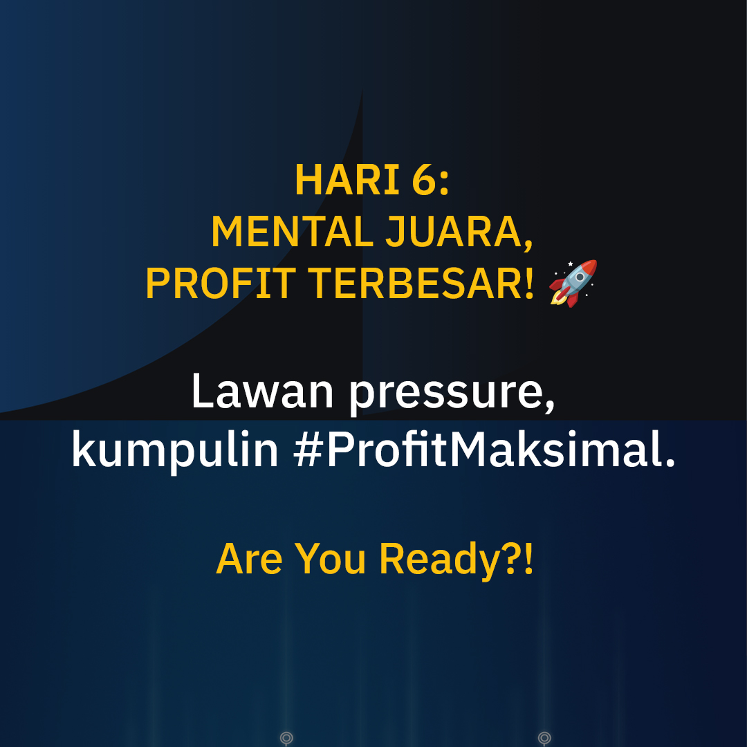 primeacademyfx's tweet photo. Ayoo lawan pressure itu, kumpulin #ProfitMaksimal. #PrimeAcademyFX #PropFirmIndonesia #14HariTradingPrime https://t.co/CNsrtM8Xpg
