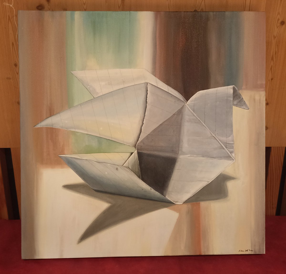 Silviadallava1's tweet image. Il tema era &quot;La gentilezza&quot;.
Per me, è una scelta di pace.
Primo Premio Donne in Arte.
 (Felice, felicissima).