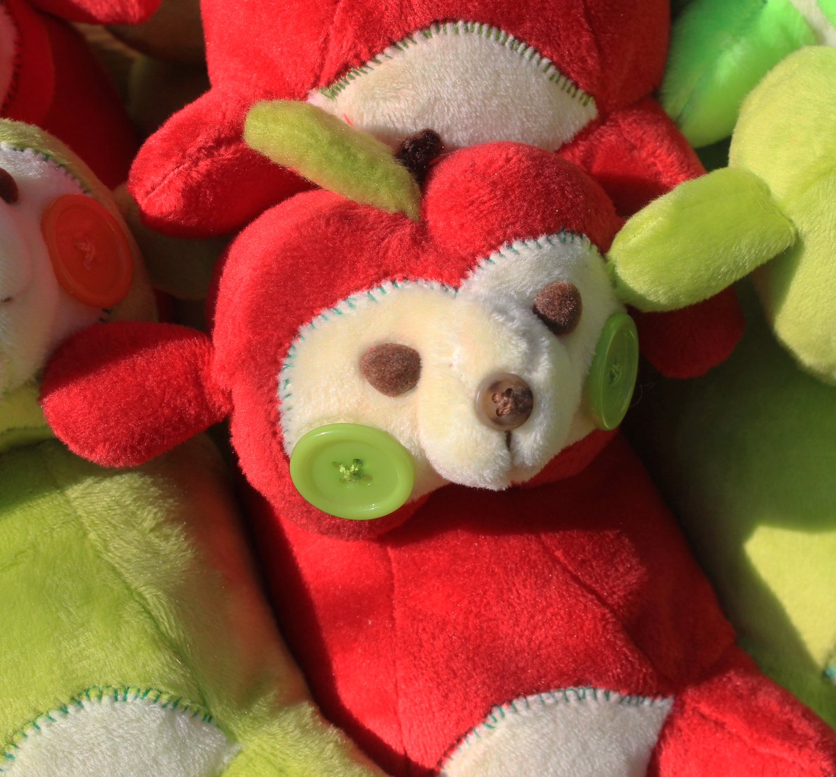 kkorotokii's tweet image. I present to you....brand new Pestka plushies! I completely remade my old plushie pattern #oc