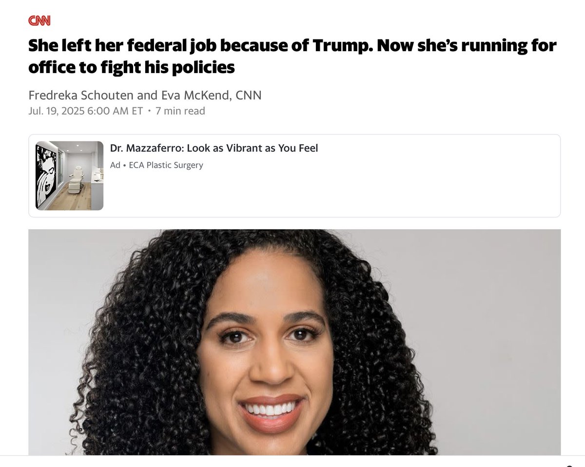 PaSuburbsGuy's tweet image. Allow me to fix this—helping @CNN understand why @ScottJenningsKY makes sense to most Americans.
“#Democrat, activist lawyer—prioritizing her personal views more than her Duty as a civil servant to respect the voters—quits & decides to run for office in leftwing Seattle”