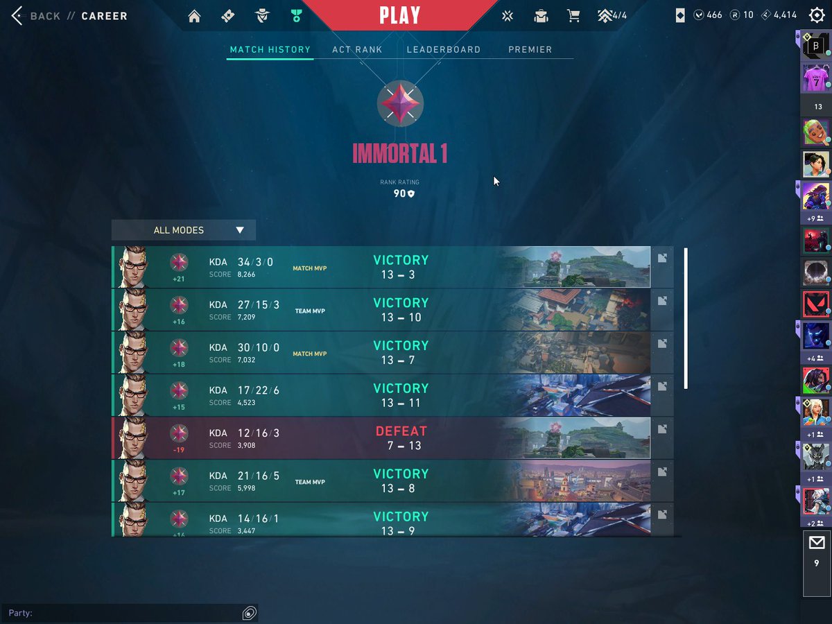 Mogged. (last game)