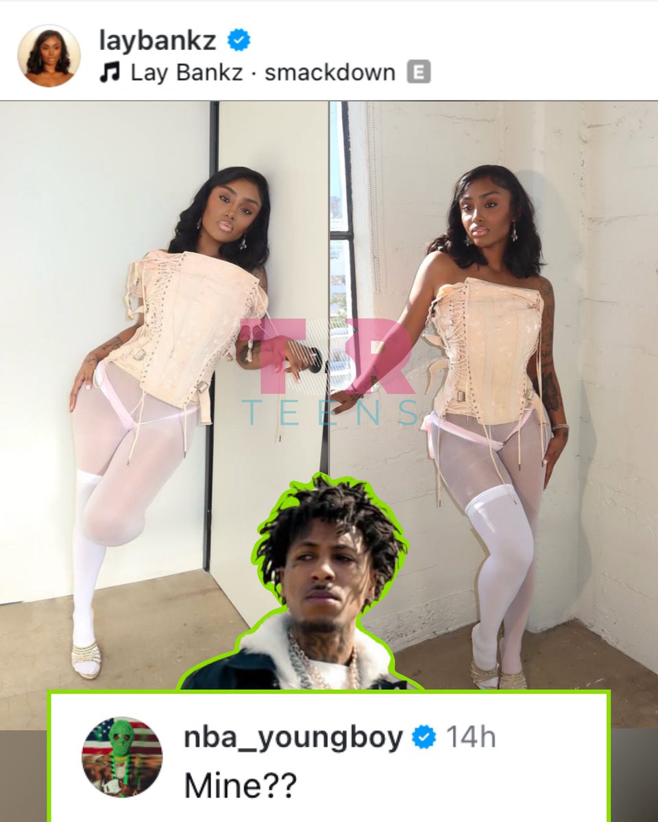 shaderoomteens's tweet image. NBA YoungBoy with a comment under Lay Bankz recent IG post ๐ (โ๐ฝ: #TSRStaffKH )