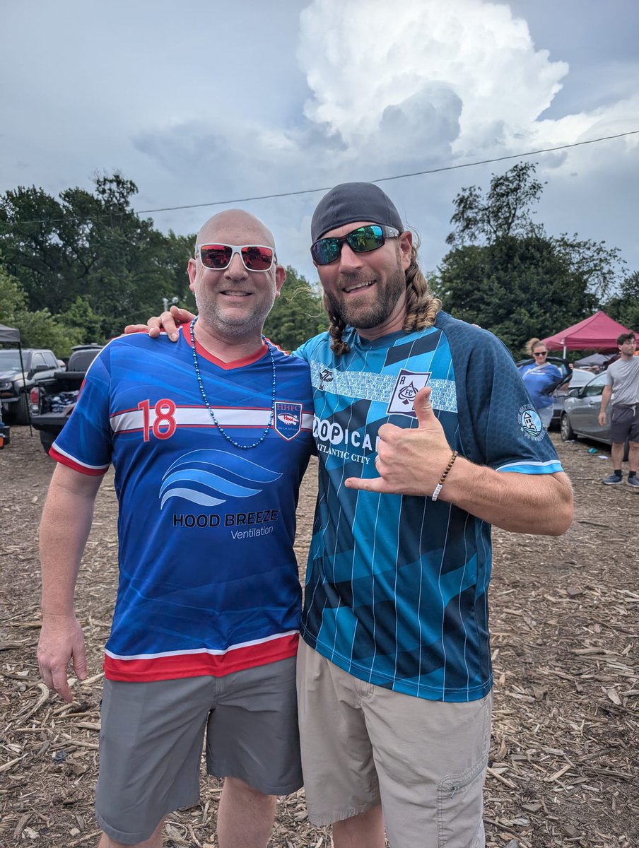 A rare classic spotted at The Mann this week <a href="/Kevin1bro/">Kevin Haines</a>:  the Special Edition designed for <a href="/AtlanticCityFC/">Atlantic City FC</a> on summer tour 2021, a Charity edition benefitting the <a href="/waterwheelphish/">WaterWheelFoundation</a>

You dont see this one often in the wild! (that Harry Hood design on the other hand...)

#phish