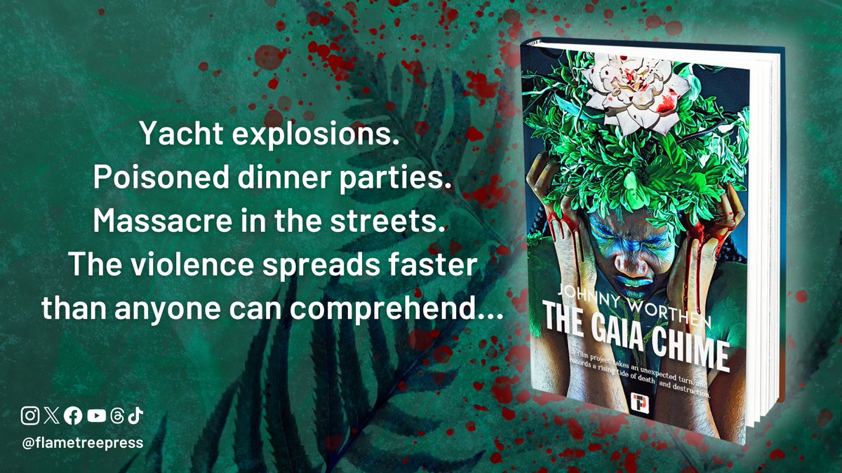 Flame Tree Press Team (@flametreepress) on Twitter photo From myth to murder—Bobby Weller’s crime was just the start. 🎭⚡ #TheGaiaChime <a href="/JohnnyWorthen/">Johnny Worthen</a> flametr.com/3XvRqMU From myth to murder—Bobby Weller’s crime was just the start. 🎭⚡ #TheGaiaChime <a href="/JohnnyWorthen/">Johnny Worthen</a> flametr.com/3XvRqMU