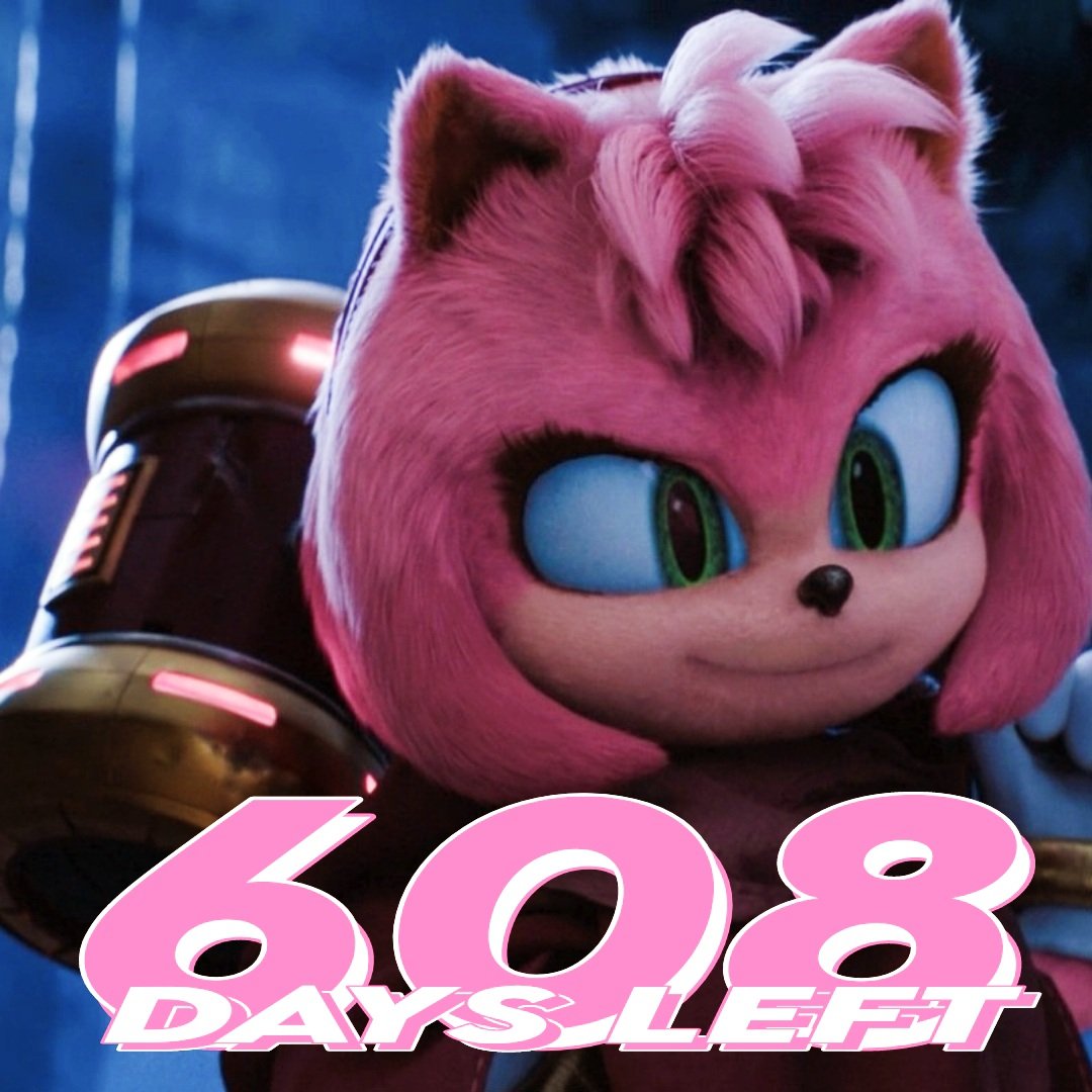 SonicCountdwn's tweet image. Hey everyone ! Hoping y'all are having a wonderful day !
608 days until #SonicMovie4 !