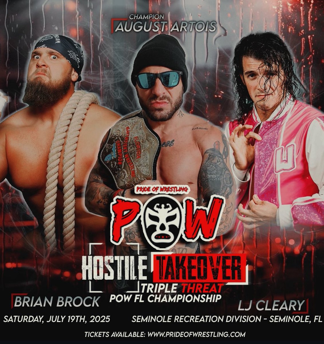 LJ_Cleary's tweet image. Today!
📍Seminole, FL
@powrestlingllc debut!
+
LJ Superman Tees available!
S-2XL $25