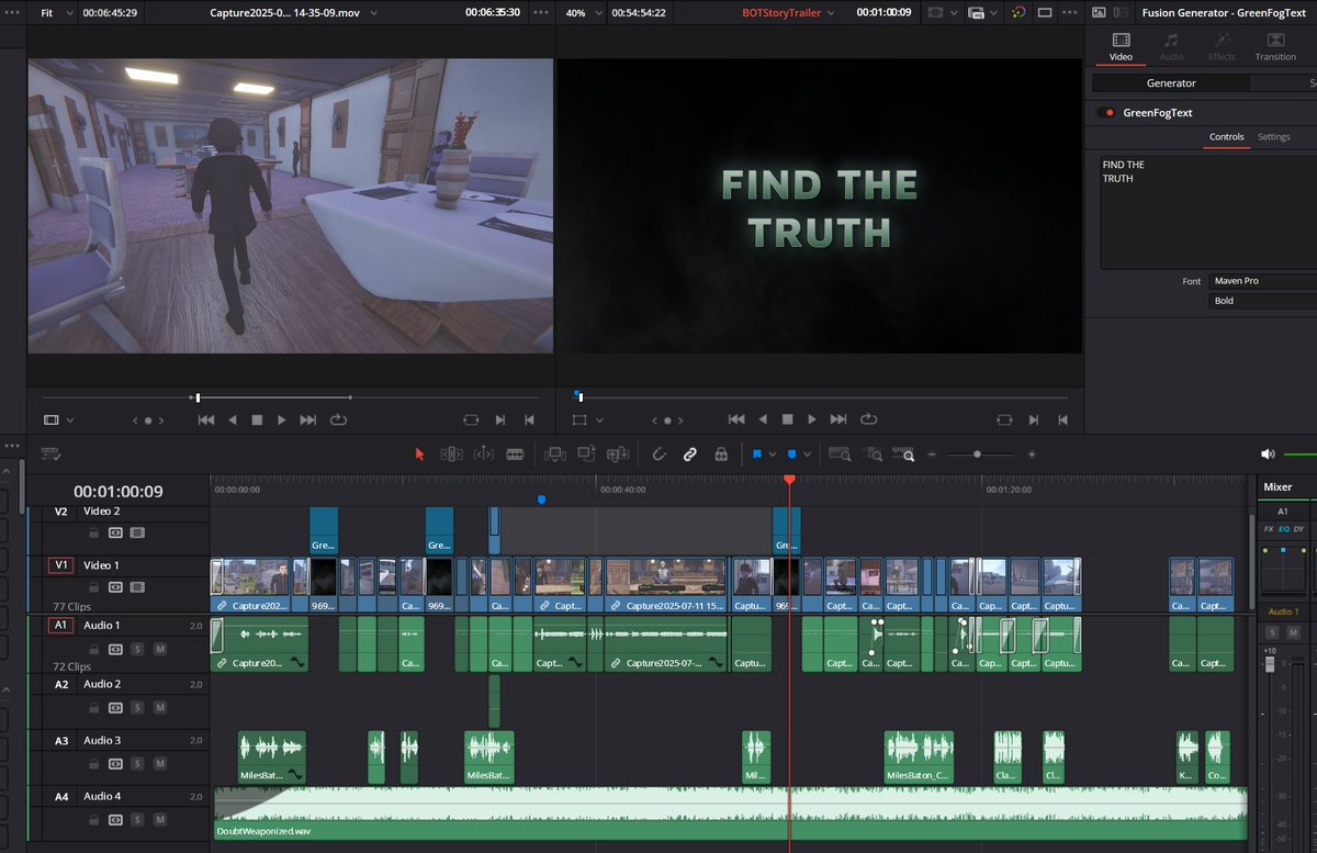 RobProductions's tweet image. A major milestone in Burden of Truth's development was just completed with the last character fully modeled and textured! 🎉 I'm working on a trailer and aiming to get 100% of the story implemented in-engine soon which will mark the start of final polishing 🥹 #gamedev #indiedev