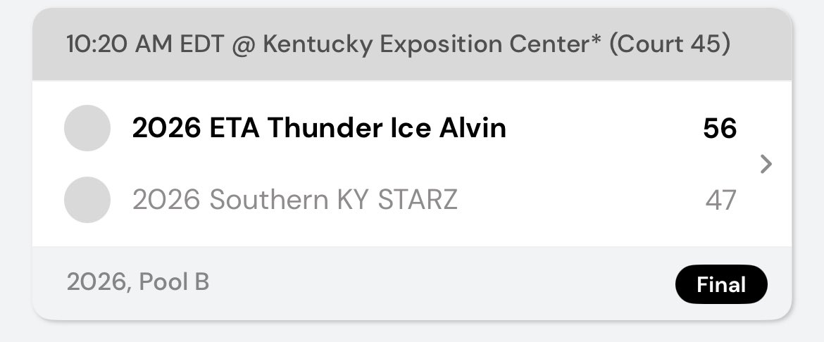 ETA 2026 ICE (@eta_2026_ice) on Twitter photo Got that w!
<a href="/BaileyStaton5/">Bailey Staton</a> 17pt
Tate Havley 17pts
<a href="/addie_geren30/">Addie Geren</a> 10pts 6rb 6assist
<a href="/kylie_alvin33/">kylie</a> 10pts 7rb 8assists
<a href="/EastTNAir/">East TN Air (Campos)</a> <a href="/johnniealvin/">Johnnie Alvin</a> Got that w!
<a href="/BaileyStaton5/">Bailey Staton</a> 17pt
Tate Havley 17pts
<a href="/addie_geren30/">Addie Geren</a> 10pts 6rb 6assist
<a href="/kylie_alvin33/">kylie</a> 10pts 7rb 8assists
<a href="/EastTNAir/">East TN Air (Campos)</a> <a href="/johnniealvin/">Johnnie Alvin</a>