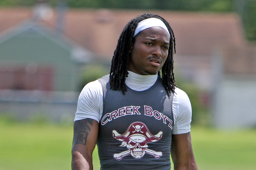 South Jersey Glory Days/Sully (@gdsullysays) on Twitter photo How'd ya like to be a 160-pound DB coming out of Algebra 2 and trying to tackle this kid in the open field after he plows through your DE? Good lord. <a href="/cedar_football/">Cedar Creek Football</a> star Aamir Dunbar already has almost 2,700 career rushing yards and 24 TDs with a season to go How'd ya like to be a 160-pound DB coming out of Algebra 2 and trying to tackle this kid in the open field after he plows through your DE? Good lord. <a href="/cedar_football/">Cedar Creek Football</a> star Aamir Dunbar already has almost 2,700 career rushing yards and 24 TDs with a season to go