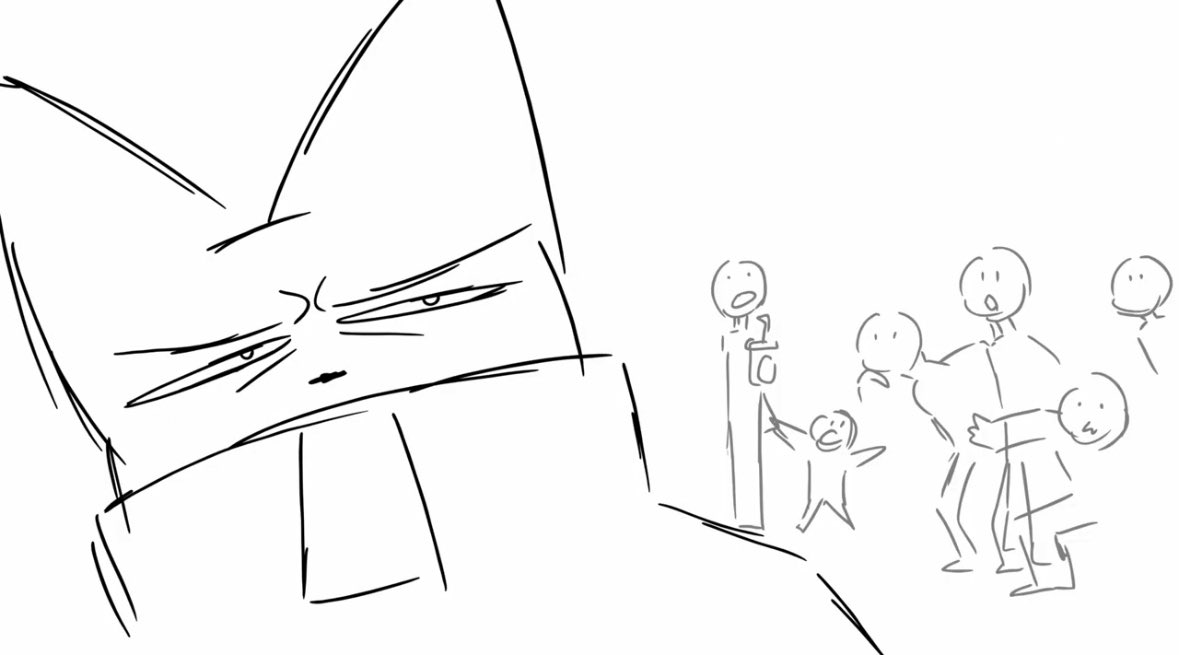 OGThisNThat's tweet image. We’re a little more than half way done with the rough boards 🐶🐱 #ThisNThatCartoon