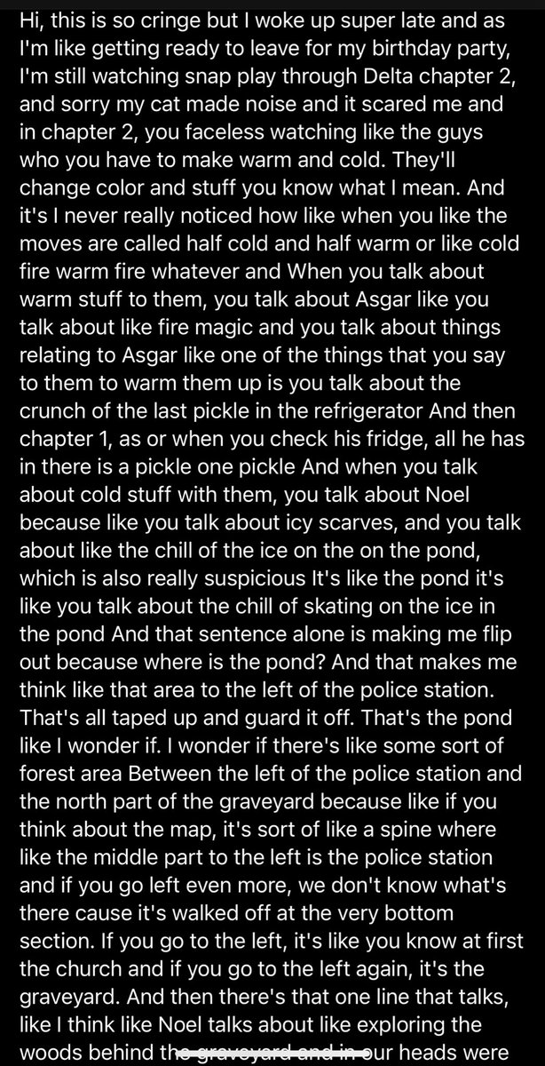 FVLAM's tweet image. Dude, @tobyfox I need you to release chapter 5 ASAP.
I cannot take a year of voice memos like this from @hastyttv