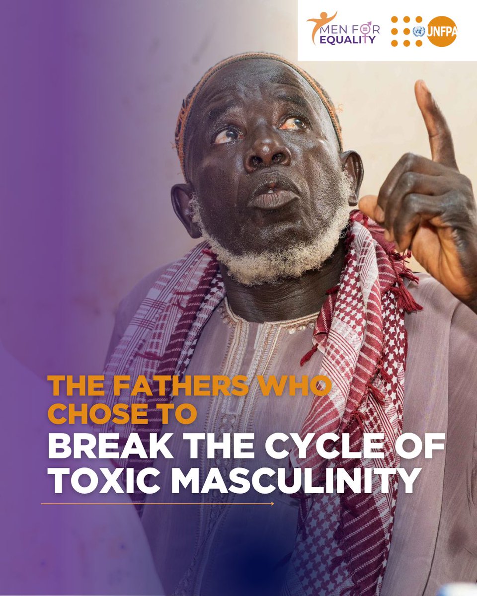 Men For Equality (@men4equality1) on Twitter photo āPeople said I was under my wifeās control. They laughed when I carried my daughter on my back.ā
An inspiring impact story on the <a href="/UNFPATheGambia/">UNFPA The Gambia</a> website on men breaking the cycle of Toxic Masculinity in #TheGambia .
gambia.unfpa.org/en/news/father⦠āPeople said I was under my wifeās control. They laughed when I carried my daughter on my back.ā
An inspiring impact story on the <a href="/UNFPATheGambia/">UNFPA The Gambia</a> website on men breaking the cycle of Toxic Masculinity in #TheGambia .
gambia.unfpa.org/en/news/fatherā¦
