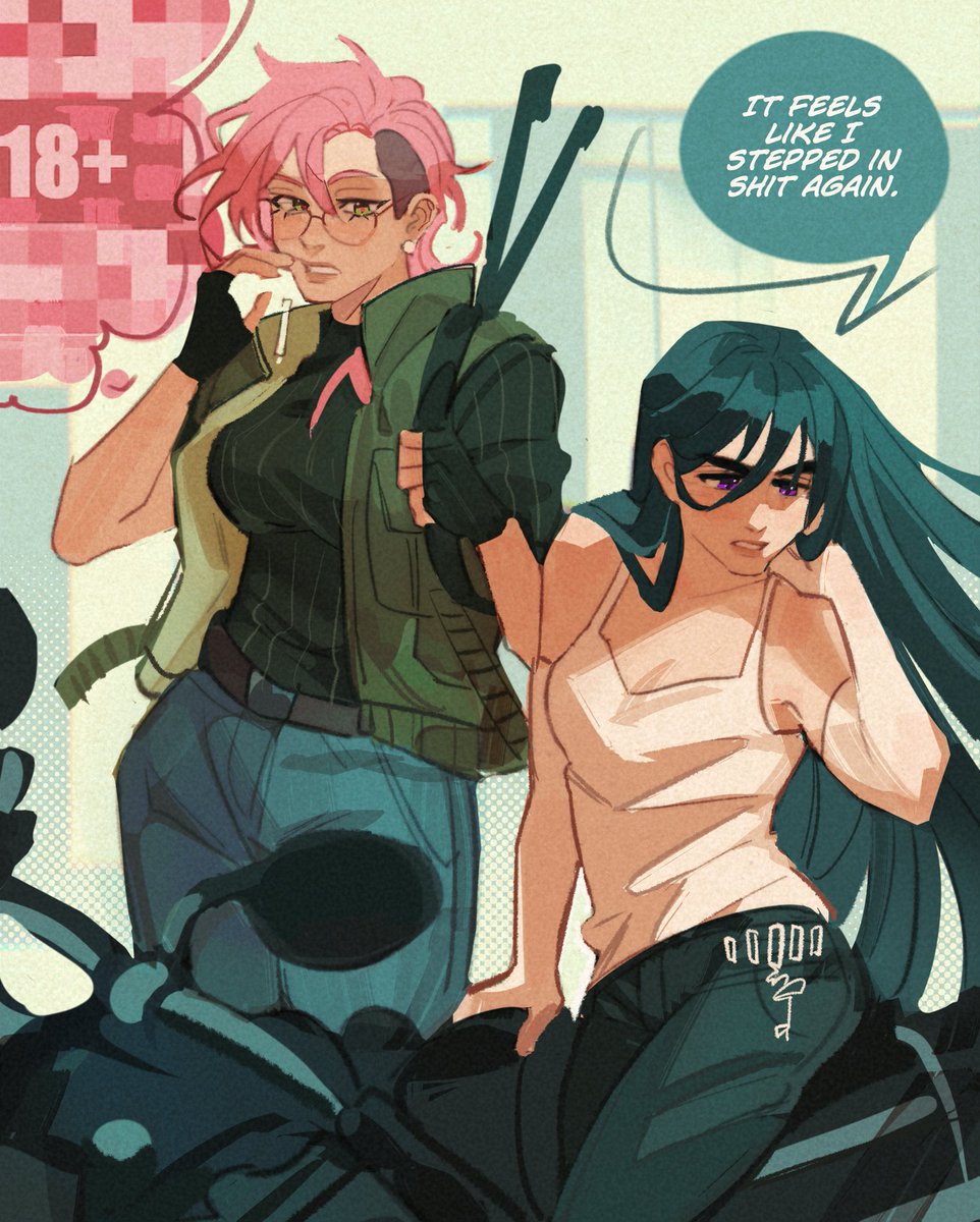 AngryMiloras's tweet image. Back at it again with my delusional art
#mizisua