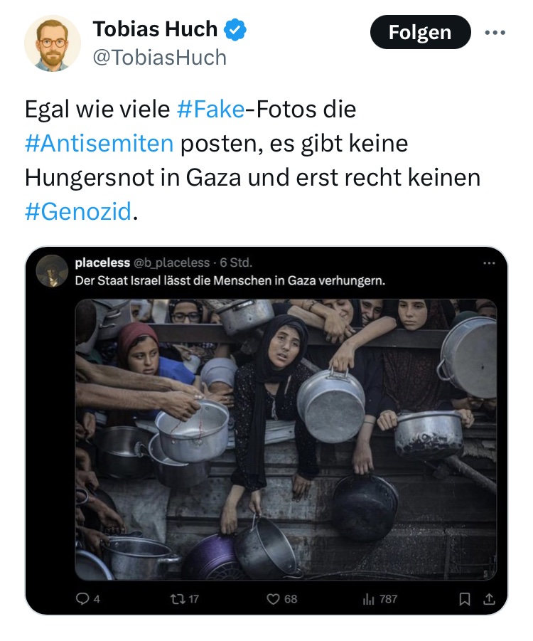 Genozidleugnung als Geschäftsmodell.