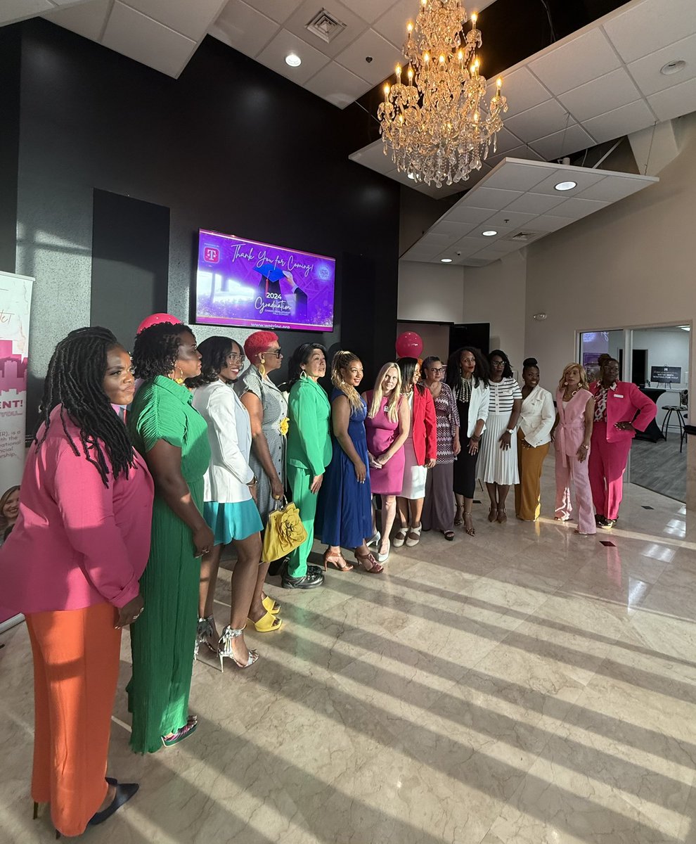 Honored to attend the Women on the Rise, Inc. graduation! 

Congrats to these powerful women for completing the Development &amp; Career Cohort. Your resilience and leadership are inspiring,keep rising, keep shining! 

#WomenOnTheRise