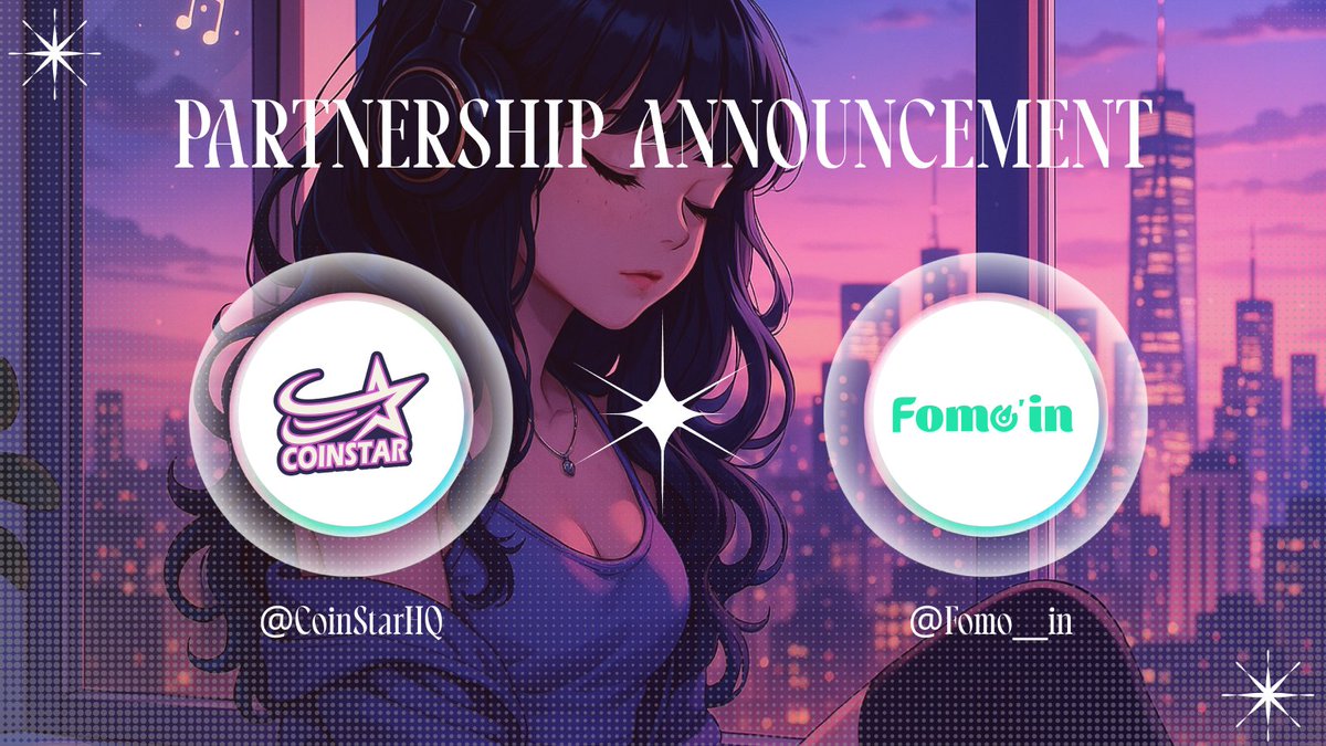 CoinStarHQ's tweet image. 📢 CoinStar x @Fomo__in Partnership Announcement
We’re excited to partner with Fomoin, a leading one-stop digital marketing and incubation platform for blockchain startups. With a powerful ecosystem built around visibility, funding, and growth, Fomoin empowers early-stage…