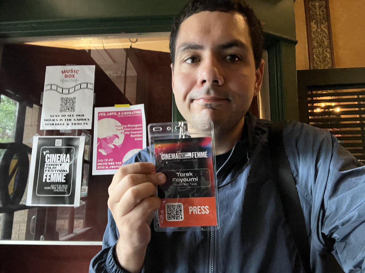 movieswithtarek's tweet image. Time to do some coverage of Cinema Femme Shorts Film Festival @musicboxtheatre
Critic mode at my finest!