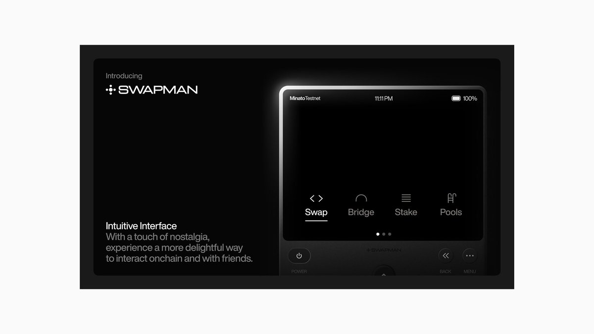 outpacestudios's tweet image. Swapman /// Pitch Deck